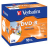 confezione dvd-r verbatim 4.7gb 16x stamp 10pcs [43521/10]
