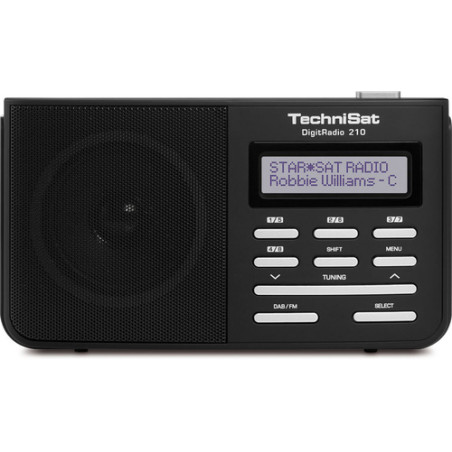 radio technisat digitradio 210 dab+/dab nero [0000/4961]