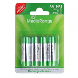 Pila ricaricabile mediarange 4 pz. aa stilo hr06 [mrbat 121]