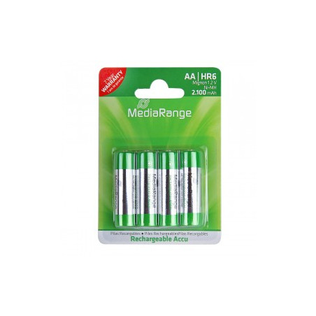 Pila ricaricabile mediarange 4 pz. aa stilo hr06 [mrbat 121]