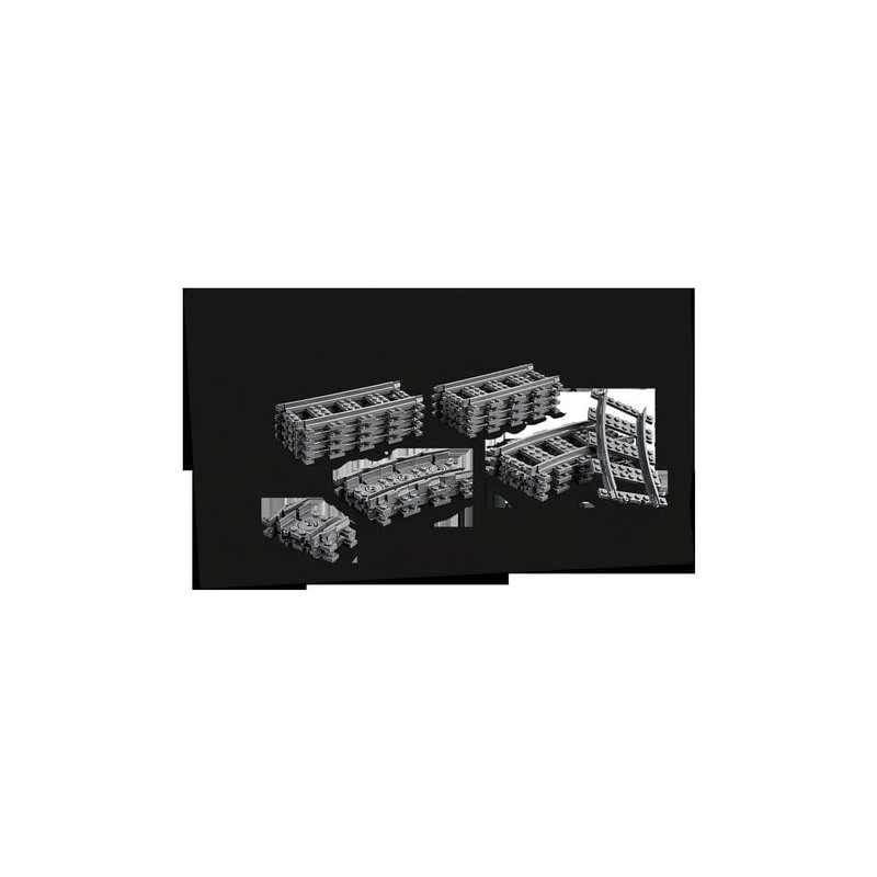 lego city 60205 binari [60205]