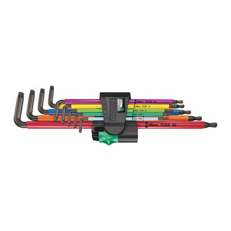 kit di chiavi a brugola torx interno wera 967/9 tx xl 1 pz. [05024480001]