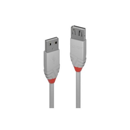 cavo lindy usb 2.0 tipo a anthra line 0.2m [36710]