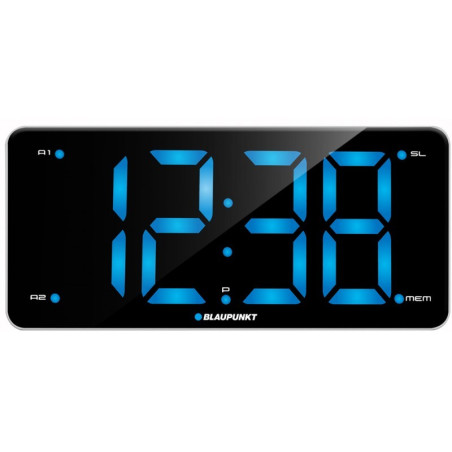 radiosveglia blaupunkt cr15wh , fm pll, carica usb , led display