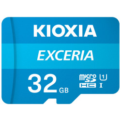 32gb scheda microsdhc kioxia exceria class 10 uhs-i [lmex1l032gg2]