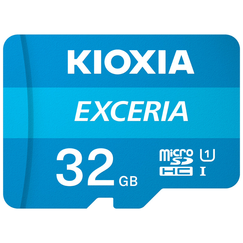 32gb scheda microsdhc kioxia exceria class 10 uhs-i [lmex1l032gg2]