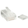 connettore modulare startech intrecciato rj45 cat6 50pzÂ [crj45c6str50]