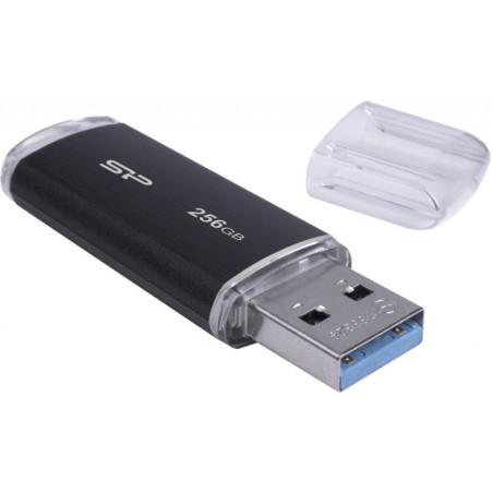 pen drive 256gb silicon power blaze b02 usb3.2 nero