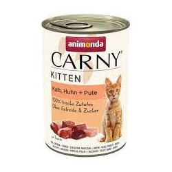 cibo umido per gatti animonda kitten manzo vitello e pollo 400g