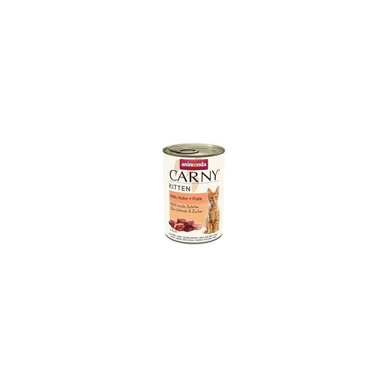 cibo umido per gatti animonda kitten manzo vitello e pollo 400g