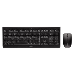 tastiera e mouse cherry dw 3000 wireless nero [jd-0710it-2]