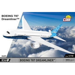 cobi klocki boeing 787 dreamliner 1/110 836pz bianco/blu [wpcbks0uc026603]