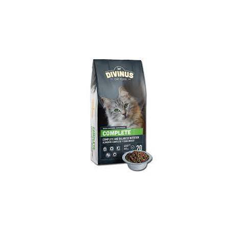 mangime secco divinus cat complete crocchette per gatti 20kg