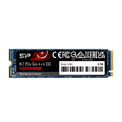 ssd 250gb silicon power ud85 m.2 nero [sp250gbp44ud8505]