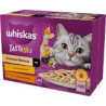 cibo umido per gatti whiskas gustoso misto 12x85g