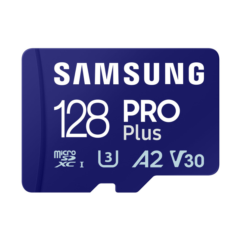 128gb scheda smicrosdxc camsung pro plus on adattatore usb blu [mb-md128sb/ww]
