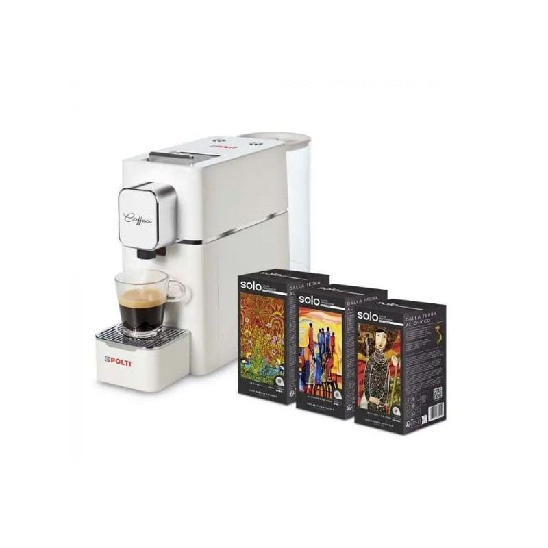 macchina da caffe' espresso polti pceu0127 a capsule 1400w 0.85l