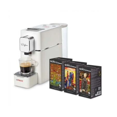 macchina da caffe' espresso polti pceu0127 a capsule 1400w 0.85l