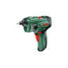 cacciavite elettrico bosch psr select a batteria 3.6v 240rpm verde/nero
