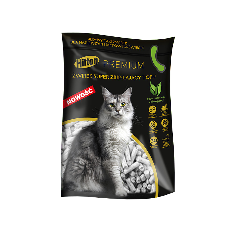 lettiera naturale hilton tofu super agglomerante 2.5kg