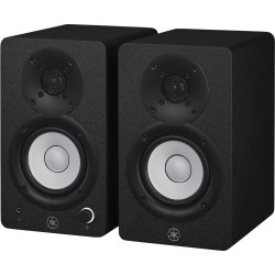 set monitor da studio attivo yamaha hs3 3.5" 26w + 26w nero