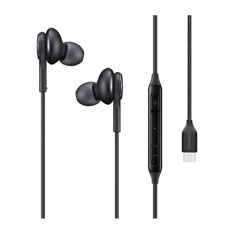 auricolari samsung akg cablato con microfono usb c nero