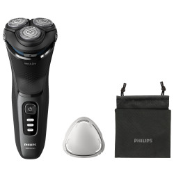 rasoio elettrico philips shaver s3244-12 rotante e ricaricabile