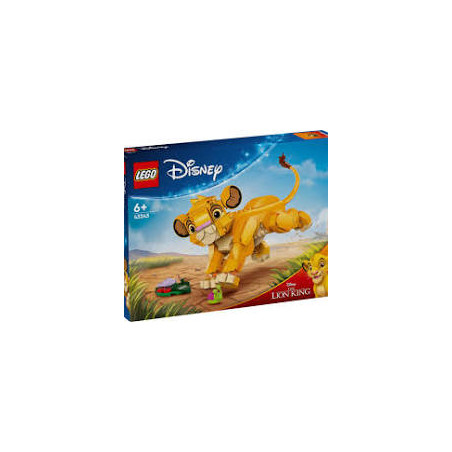 gioco da costruzione lego disney simba il cucciolo del re leone multicolore
