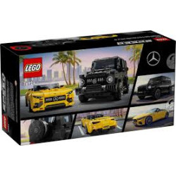 lego speed champions mercedes-amg g 63 e mercedes-amg sl
