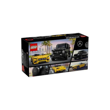 lego speed champions mercedes-amg g 63 e mercedes-amg sl