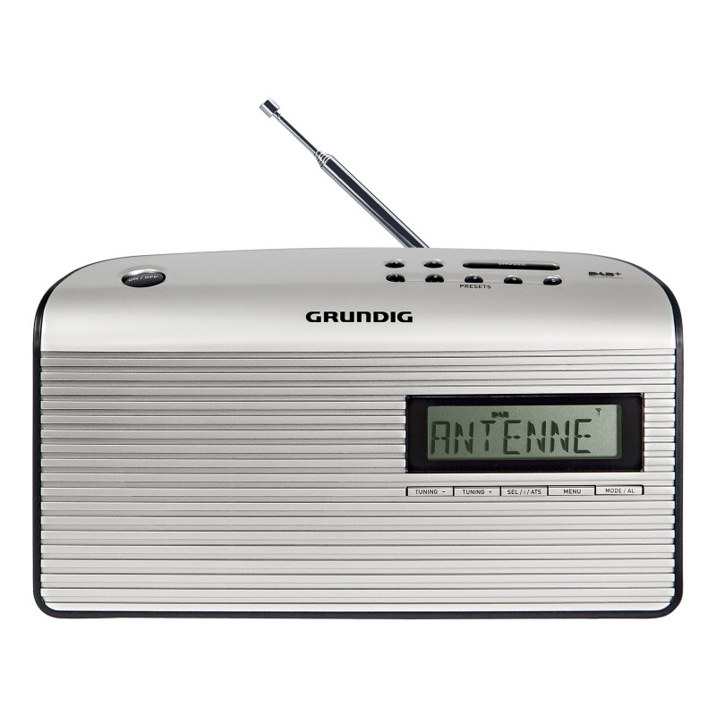 radio grundig music 7000x dab+ fm argento [gpr1252]