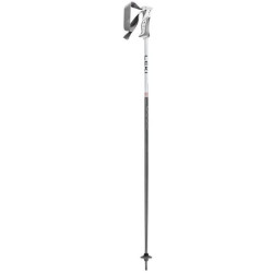 bastoncini da sci leki bliss da donna/115cm/diam.16mm bianco/oro