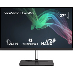 monitor led 27" viewsonic vp2776t-4k 4k uhd thunderbolt
