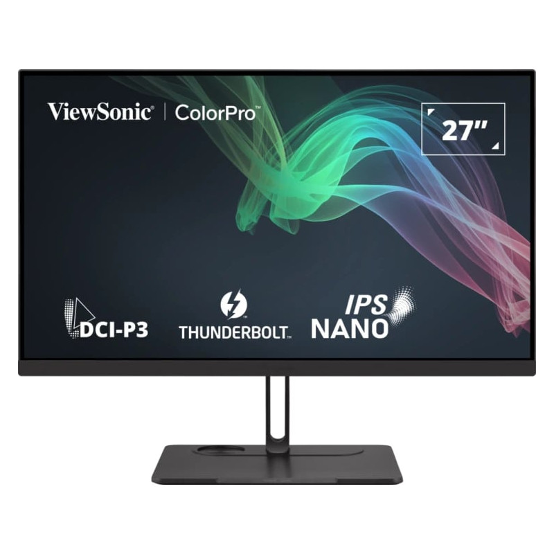 monitor led 27" viewsonic vp2776t-4k 4k uhd thunderbolt