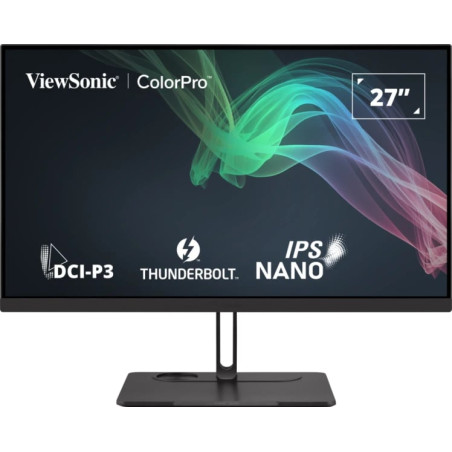 monitor led 27" viewsonic vp2776t-4k 4k uhd thunderbolt