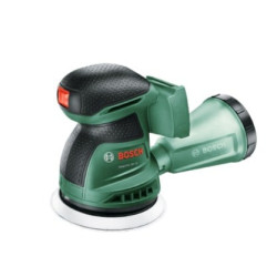levigatrice bosch easyorbit 18v-10 con batteria 2.0ah verde/nero