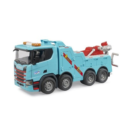 giocattolo bruder camion di recupero e traino scania super 560r con