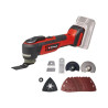 utensile multifunzione einhell te-mg 18/1 li - solo 18v rosso/nero