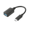 cavo adattatore trust usb-c a usb-a 3.0 m/f nero [20967]