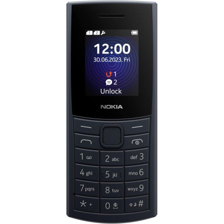 telefono cellulare nokia 110 2024 2'' 4mb/4mb fino a 32 gb