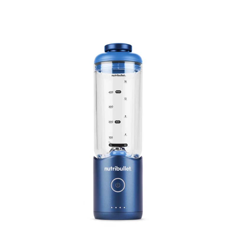 frullatore portatile nutribullet nbp013bl flex 590ml blu
