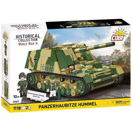 modellino cobi klocki blocchi panzehaubitze hummel 1/28 multicolore
