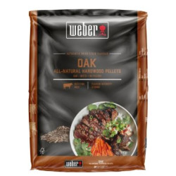 pellet affumicatura weber legno di quercia 8kg