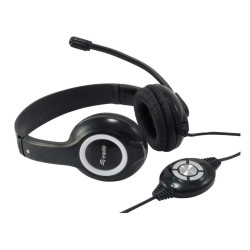 cuffie stereo equip con cavo 2m nero