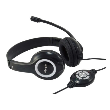 cuffie stereo equip con cavo 2m nero