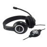 cuffie stereo equip con cavo 2m nero