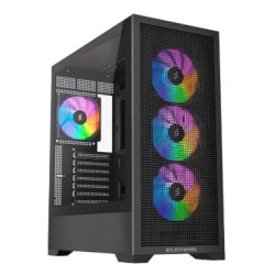 case silentware core 100 argb midi-tower atx nero [core100black]