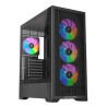 case silentware core 100 argb midi-tower atx nero [core100black]