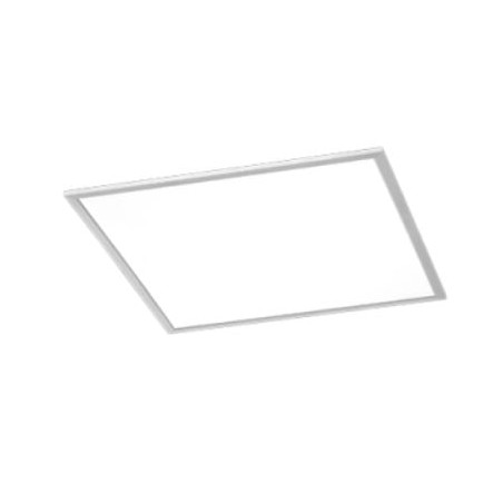 plafoniera a led trio phoenix 31w 3600lm 3000k ip20 dimmerabile nichel