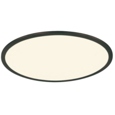 plafoniera a led trio phoenix 31w 3600lm 3000k ip20 nero opaco [674096232]